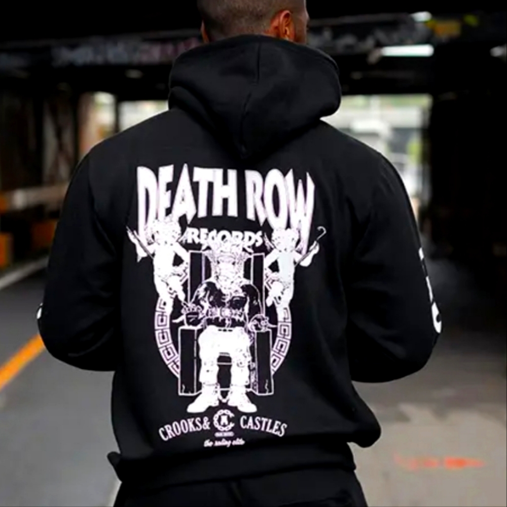 NWT Men's Death Row Records Crooks & Castles Hoodie
